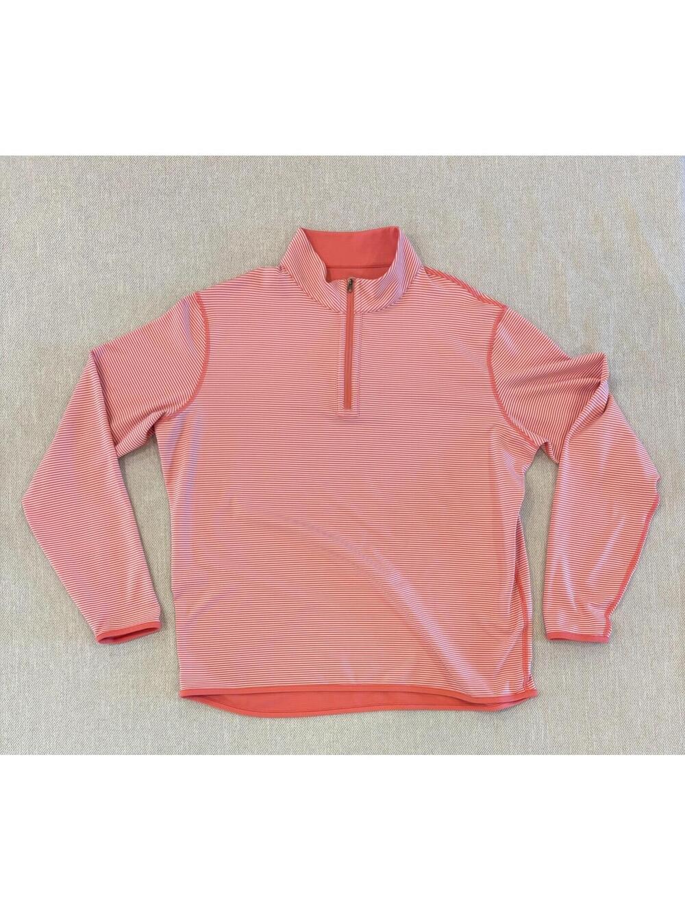 Peter Millar Crown Sport Reversible Quarter-Zip Pullover - Men’s Size Large
